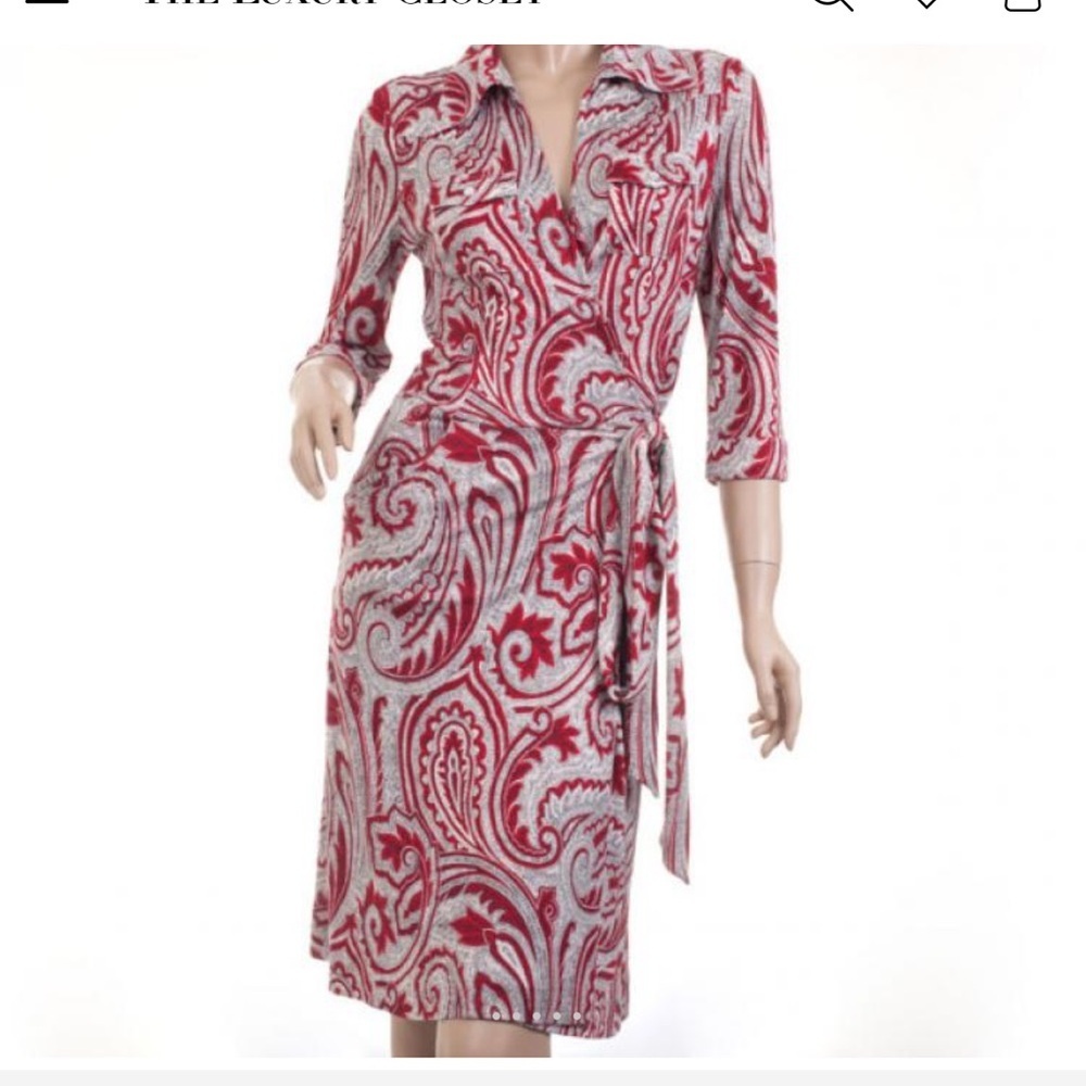 Diane Von Paisley Women's Dress - Picture 9 of 11